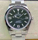 Swiss Grade Copy Rolex Explorer I Clone 3132 Black Dial Watch 39mm